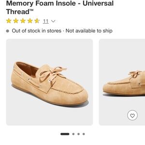 Target Loafer/Boat Shoes Size 6 BRAND NEW